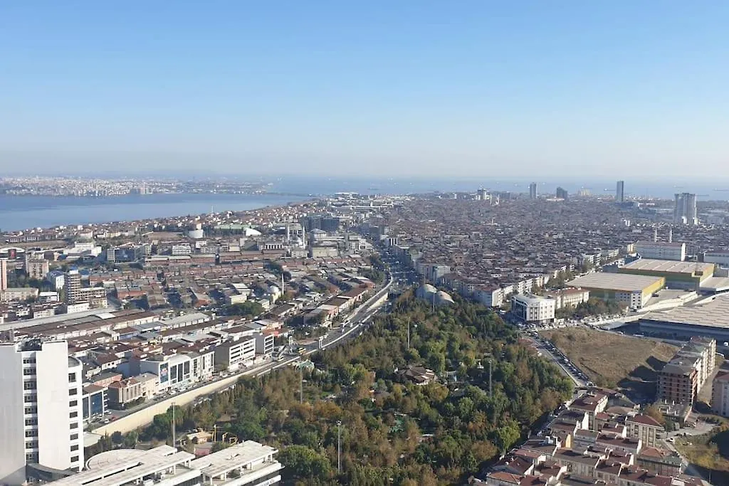 Sea And Lake View, Modern Building, Luxurious Furniture, Residential Complex, Top Floor Istanbul Apartment