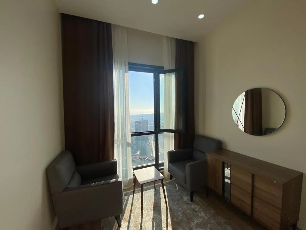 Apartment Sea And Lake View, Modern Building, Luxurious Furniture, Residential Complex, Top Floor Istanbul Turkey
